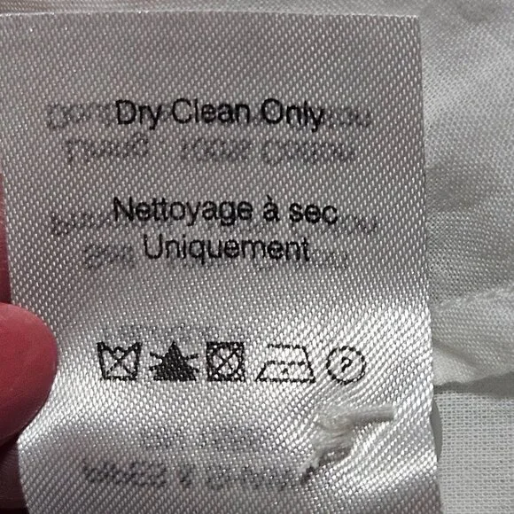 Trendy Easter Spring Veronica Beard Zee Blue White Striped Dress Tiered Ruffle S - Picture 13 of 16